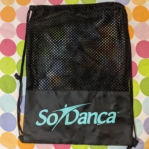 SoDanca mesh drawstring bag
